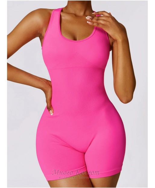 Короткий безшовний комбінізон Shorts Push-up Body Cannota model 44
